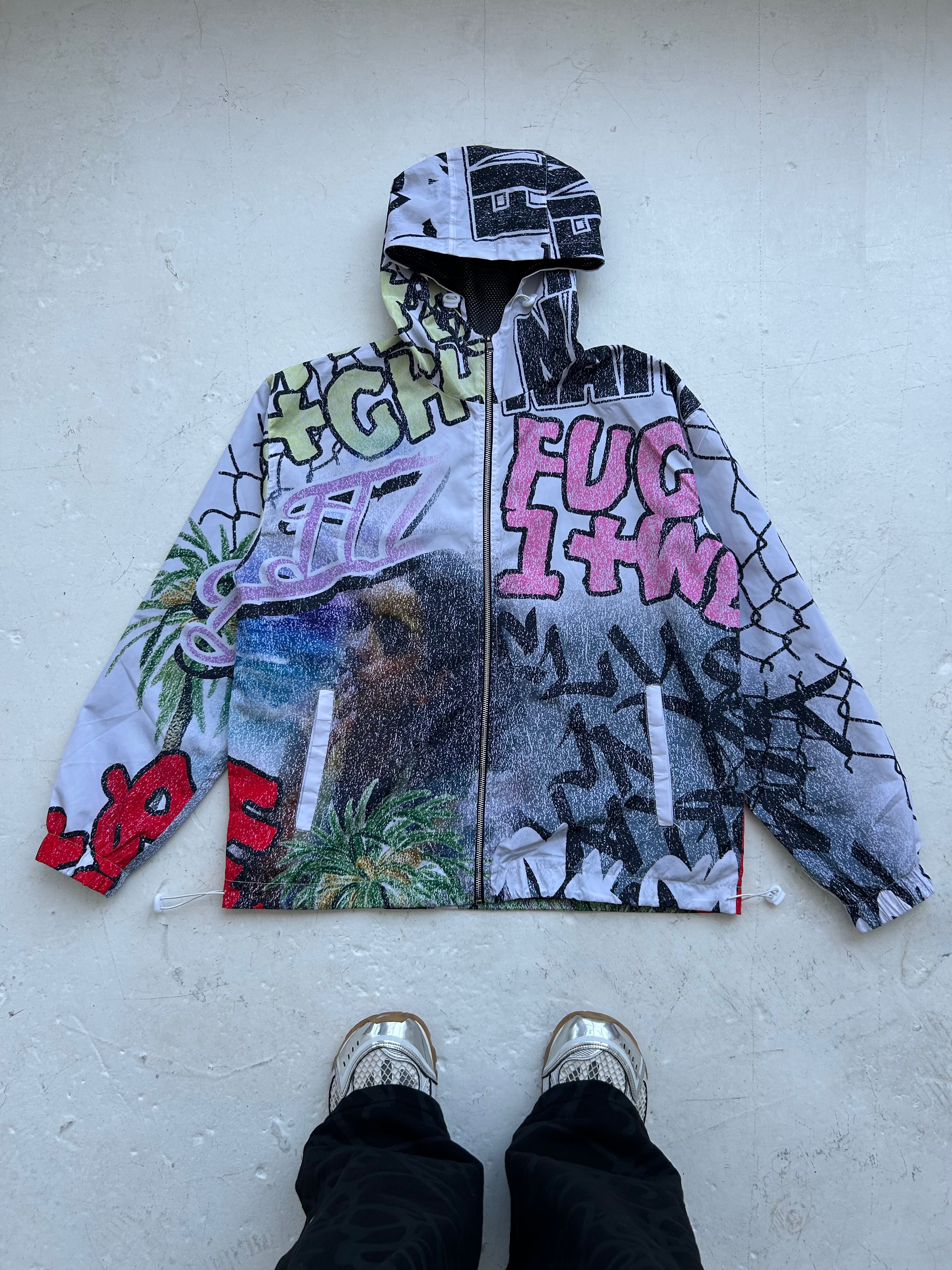 "Graffiti" Windbreaker Set